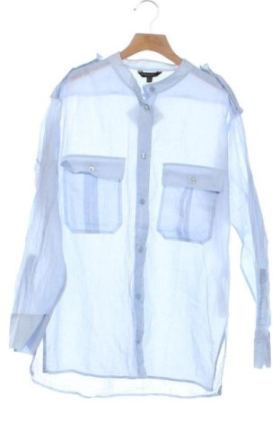 Дамска риза Massimo Dutti, Размер XS, Цвят Син, Цена 31,00 €, #137495257
