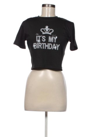 Γυναικείο t-shirt Unbranded, Μέγεθος M, Χρώμα Μαύρο, Τιμή 12,78 €, #137445281