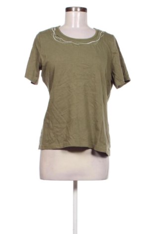 Damski T-shirt Anne Weyburn, Rozmiar L, Kolor Zielony, Cena 55,04 zł, #137472588