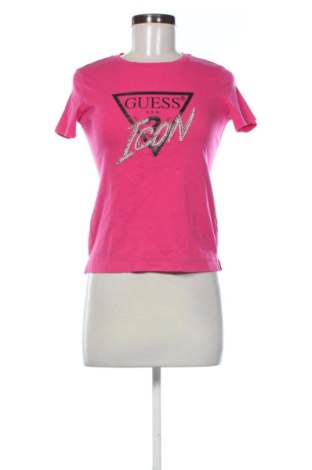 Дамска тениска Guess, Размер XS, Цвят Розов, Цена 22,00 €, #137472596
