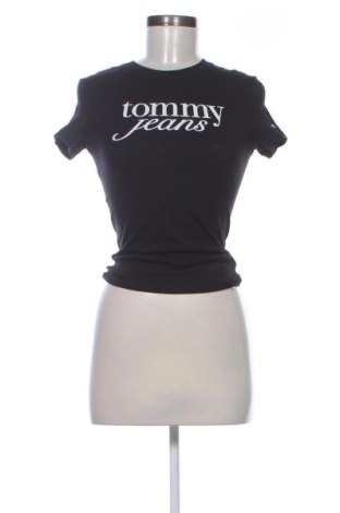 Damski T-shirt Tommy Jeans, Rozmiar XS, Kolor Czarny, Cena 177,99 zł, #137472735
