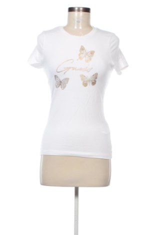 Damski T-shirt Guess, Rozmiar S, Kolor Biały, Cena 73,99 zł, #137476451