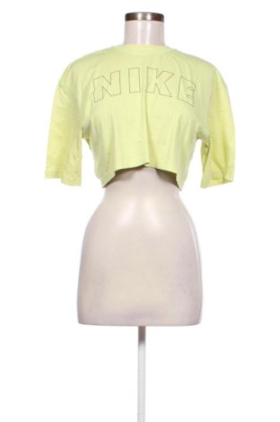 Γυναικείο t-shirt Nike, Μέγεθος M, Χρώμα Κίτρινο, Τιμή 21,00 €, #137478875