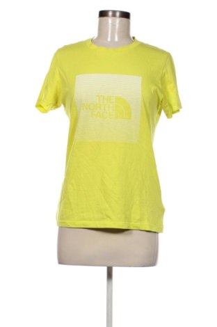 Γυναικείο t-shirt The North Face, Μέγεθος XS, Χρώμα Κίτρινο, Τιμή 24,00 €, #137479185