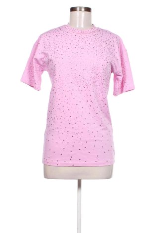 Damski T-shirt Nikole, Rozmiar XS, Kolor Różowy, Cena 69,90 zł, #137484576