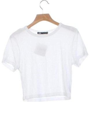 Tricou de femei Zara, Mărime XS, Culoare Alb, Preț 41,99 Lei, #137485677