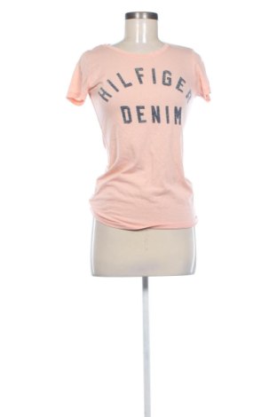 Дамска тениска Tommy Hilfiger, Размер S, Цвят Розов, Цена 26,00 €, #137486761