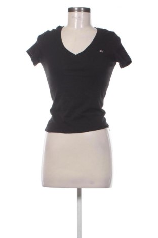 Damski T-shirt Tommy Hilfiger, Rozmiar S, Kolor Czarny, Cena 177,99 zł, #137487076