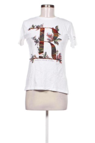 Tricou de femei Replay, Mărime S, Culoare Alb, Preț 115,48 Lei, #137490591