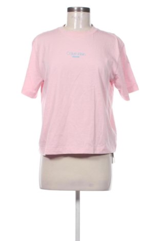 Damski T-shirt Calvin Klein, Rozmiar S, Kolor Różowy, Cena 177,99 zł, #137493918
