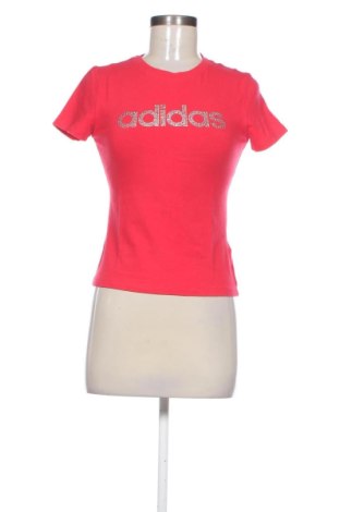 Damski T-shirt Adidas, Rozmiar M, Kolor Czerwony, Cena 63,50 zł, #137495440