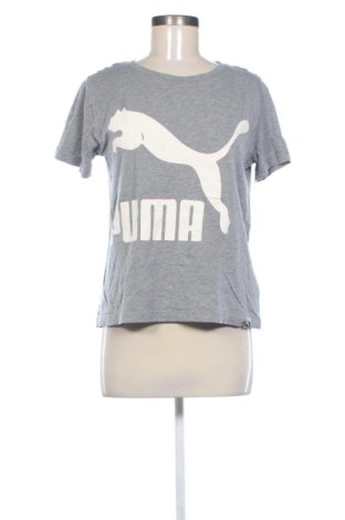 Γυναικείο t-shirt PUMA, Μέγεθος M, Χρώμα Γκρί, Τιμή 18,00 €, #137496843