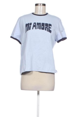 Дамска тениска H&M, Размер L, Цвят Син, Цена 11,42 €, #137501116