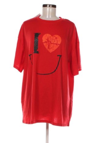 Tricou de femei SHEIN, Mărime XXL, Culoare Roșu, Preț 59,72 Lei, #137501604