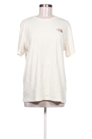 Γυναικείο t-shirt The North Face, Μέγεθος L, Χρώμα Εκρού, Τιμή 15,99 €, #136532204