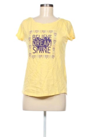 Tricou de femei KVL by Kenvelo, Mărime M, Culoare Galben, Preț 68,24 Lei, #137456871