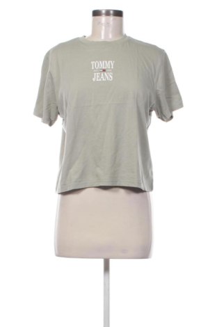 Damski T-shirt Tommy Jeans, Rozmiar S, Kolor Zielony, Cena 177,99 zł, #137460498
