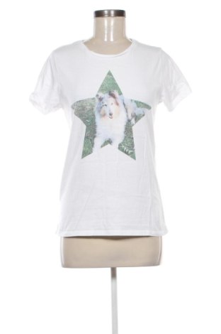 Damski T-shirt Bpc Bonprix Collection, Rozmiar L, Kolor Biały, Cena 43,55 zł, #137467373