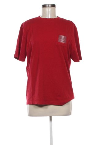 Γυναικείο t-shirt Kappa, Μέγεθος L, Χρώμα Κόκκινο, Τιμή 9,53 €, #137468084