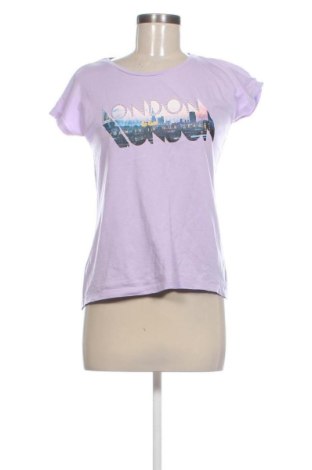 Γυναικείο t-shirt Lee Cooper, Μέγεθος S, Χρώμα Βιολετί, Τιμή 10,48 €, #137486001