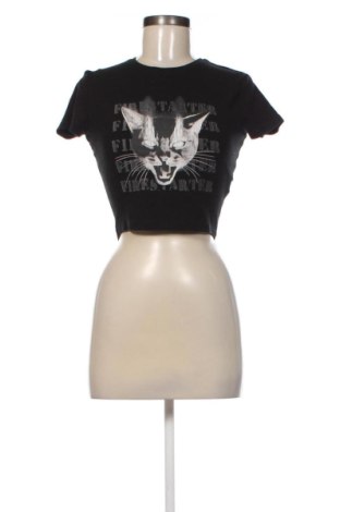 Tricou de femei Cropp, Mărime S, Culoare Negru, Preț 36,74 Lei, #137492900