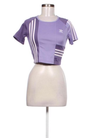 Damski T-shirt Adidas, Rozmiar S, Kolor Fioletowy, Cena 71,97 zł, #137494696
