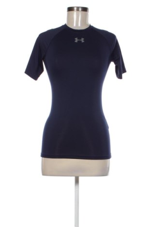 Γυναικείο t-shirt Under Armour, Μέγεθος S, Χρώμα Μπλέ, Τιμή 16,54 €, #137502786