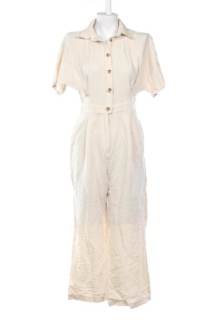 Salopetă lungă de damă Reserved, Mărime S, Culoare Ecru, Preț 92,00 Lei, #137467389