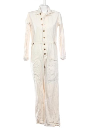Salopetă lungă de damă Zara, Mărime M, Culoare Ecru, Preț 141,72 Lei, #137492330