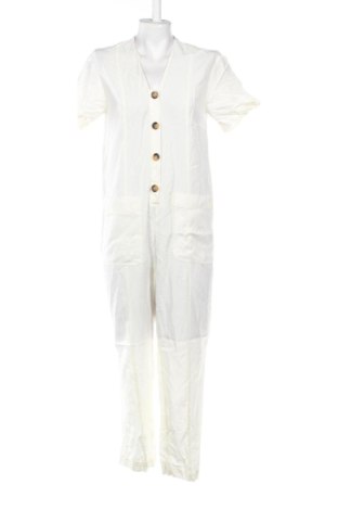 Damski długi kombinezon Zara, Rozmiar XXL, Kolor ecru, Cena 120,17 zł, #137469530