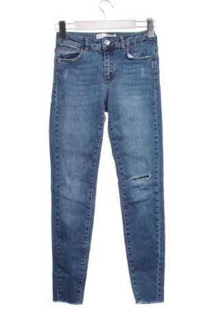 Blugi de femei Zara, Mărime XS, Culoare Albastru, Preț 89,23 Lei, #137434175