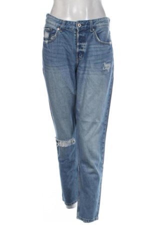 Blugi de femei H&M, Mărime L, Culoare Albastru, Preț 78,74 Lei, #137447431