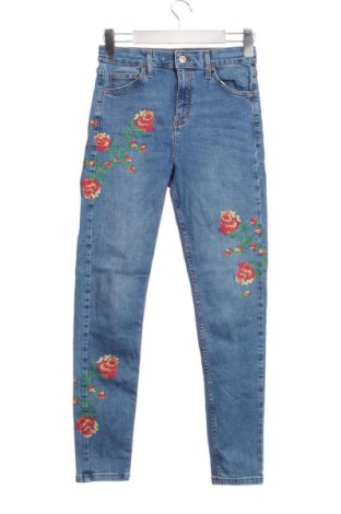 Дамски дънки Topshop, Размер XXS, Цвят Син, Цена 10,00 €, #137447685