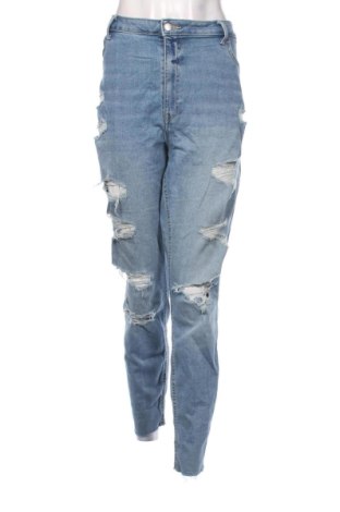 Дамски дънки H&M, Размер 3XL, Цвят Син, Цена 26,00 €, #137448335