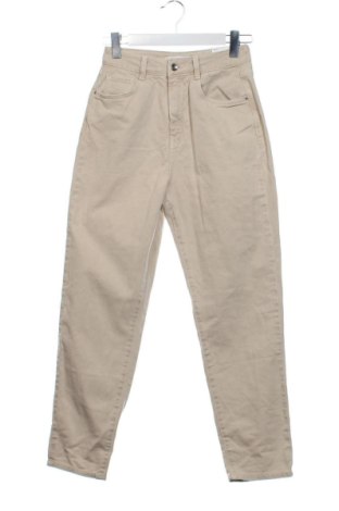 Damskie jeansy Zara, Rozmiar XS, Kolor Beżowy, Cena 156,64 zł, #137448394