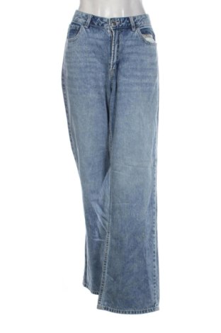Blugi de femei Sinsay, Mărime L, Culoare Albastru, Preț 86,00 Lei, #137454239
