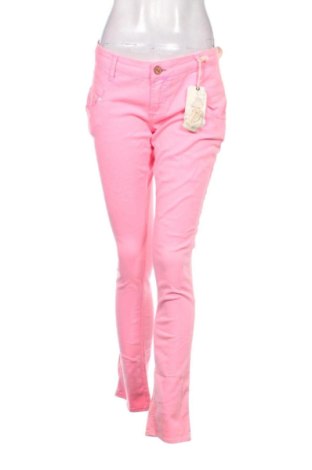 Damskie jeansy Unbranded, Rozmiar L, Kolor Różowy, Cena 96,78 zł, #137454969