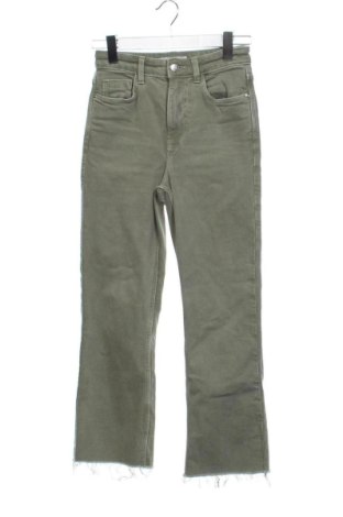 Dámske džínsy  Zara, Veľkosť XXS, Farba Zelená, Cena  16,96 €, #137463227