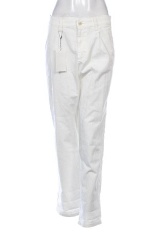 Damskie jeansy Zara, Rozmiar L, Kolor ecru, Cena 158,33 zł, #137463705