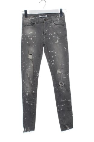 Blugi de femei Zara, Mărime XS, Culoare Gri, Preț 57,74 Lei, #137468647