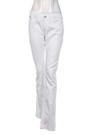 Blugi de femei Tommy Hilfiger, Mărime L, Culoare Alb, Preț 228,99 Lei, #137471666