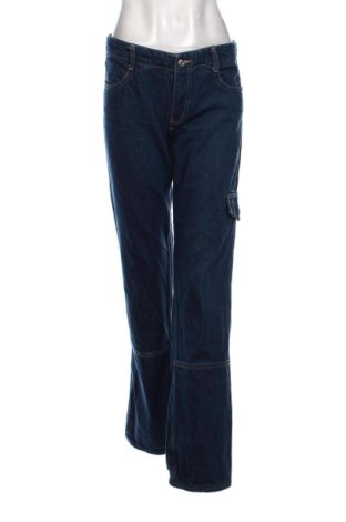 Blugi de femei Zara, Mărime L, Culoare Albastru, Preț 83,99 Lei, #137473687
