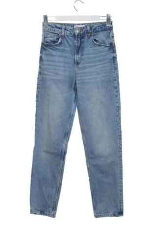 Blugi de femei Zara, Mărime XS, Culoare Albastru, Preț 78,74 Lei, #137486724