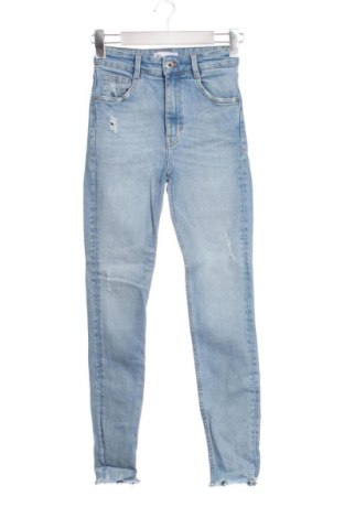 Дамски дънки Zara, Размер XXS, Цвят Син, Цена 19,00 €, #137486781