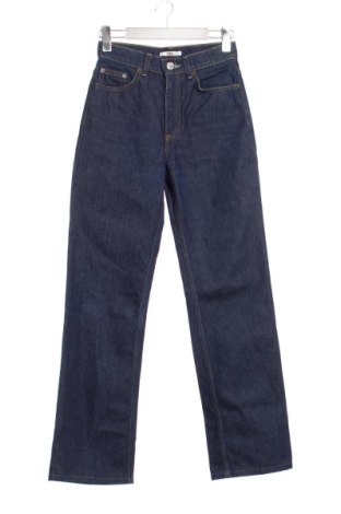 Blugi de femei Zara, Mărime XS, Culoare Albastru, Preț 189,61 Lei, #137488362