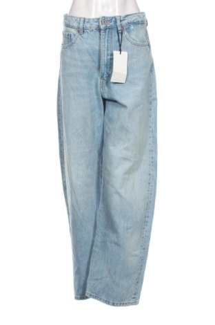 Blugi de femei Zara, Mărime M, Culoare Albastru, Preț 78,74 Lei, #137488427