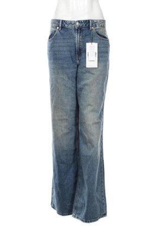 Dámske džínsy  Stradivarius, Veľkosť L, Farba Modrá, Cena  23,05 €, #137489253