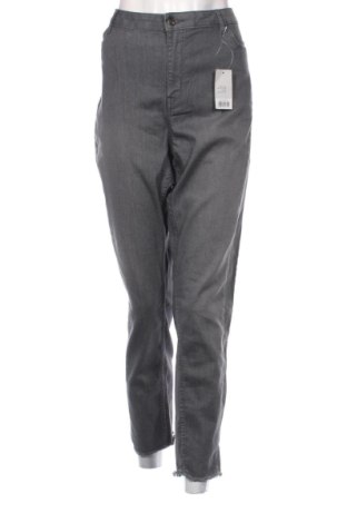 Damskie jeansy Esmara, Rozmiar 3XL, Kolor Szary, Cena 87,25 zł, #137497094