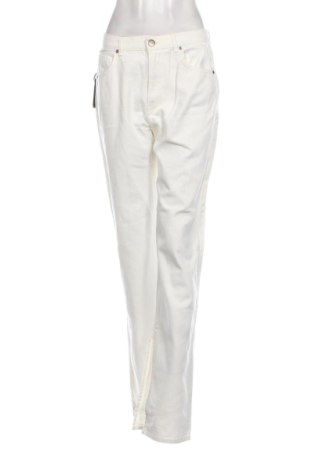 Damskie jeansy TWINSET, Rozmiar L, Kolor ecru, Cena 346,57 zł, #137440004