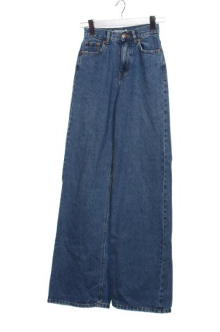 Blugi de femei Pull&Bear, Mărime XXS, Culoare Albastru, Preț 76,00 Lei, #137453830